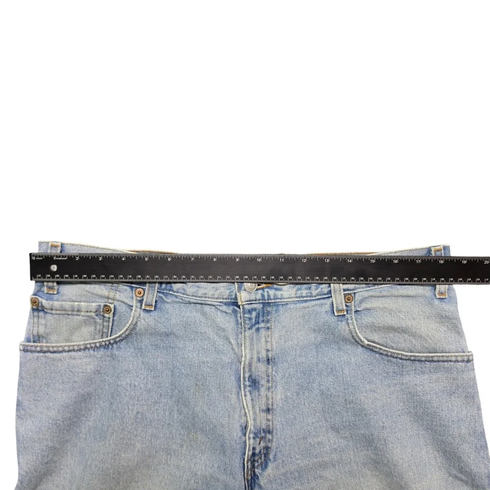 90s Skateboarding Loose Fit Tapered Leg Jeans Mens 36x36 Light Wash Levis 560